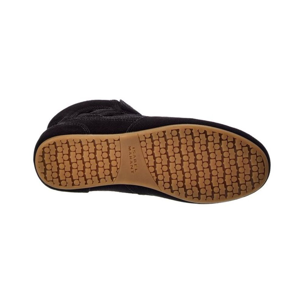 Isabel Marant Suede High-Top Sneaker, Black - Picture 4 of 5